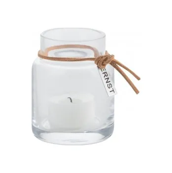 Svícen Skleněný svícen Ljuslykta 8 cm