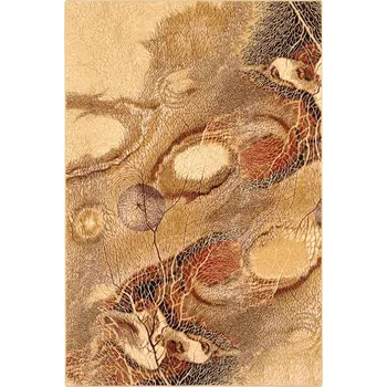 Koberec Vlněný koberec Agnella Isfahan Bellona Jantarový Rozměr: 140x190 cm