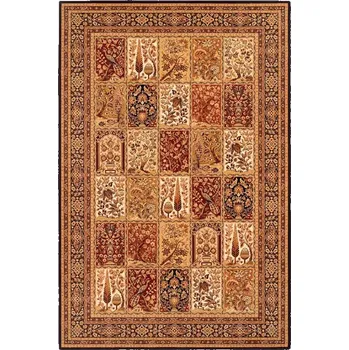 Koberec Agnella vlněný koberec Isfahan Timor černý Rozměr: 300x400 cm