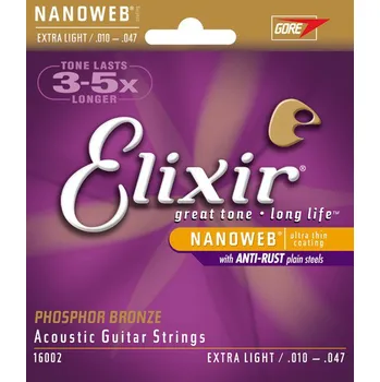 Elixir Nanoweb 16002 struny na…