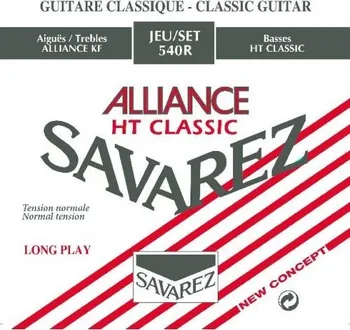 Struna pro kytaru a smyčcový nástroj Savarez Alliance HT Classic 540R nylonové struny na kytaru
