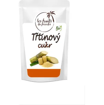 Cukr Třtinový cukr přírodní RAW BIO 500 g Les Fruits du Paradis
