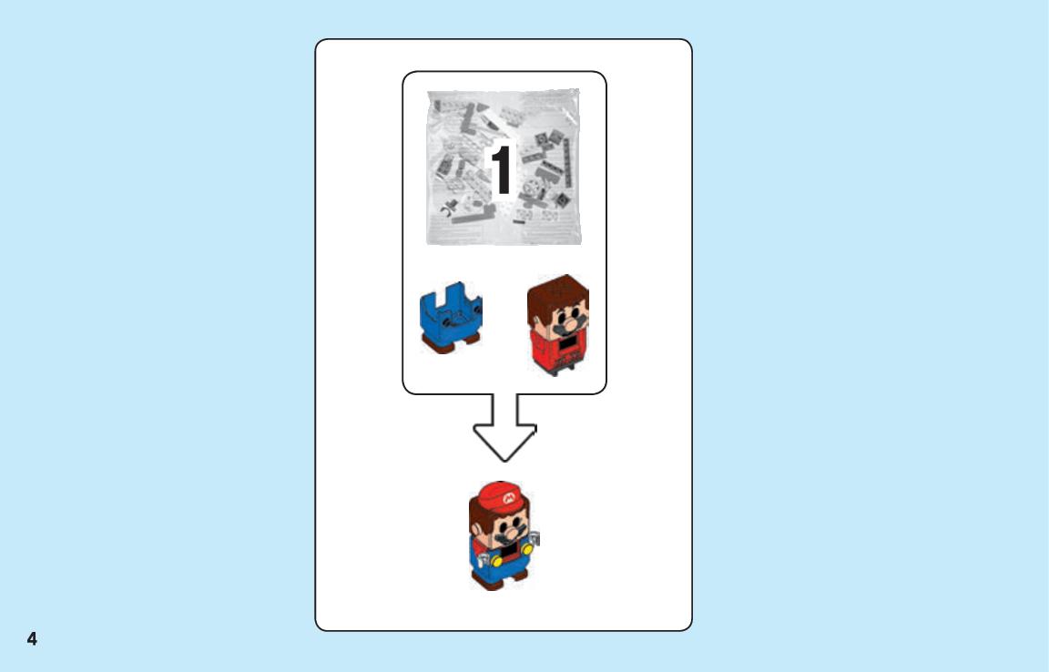 Návod na sestavení LEGO Super Mario 71360 Dobrodružství s Mariem ...