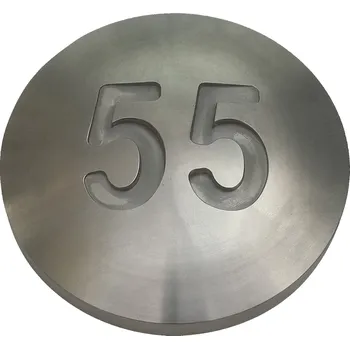 Terč na šipky HTI Nerezový terč 100mm náběhová hrana 10mm s čísly