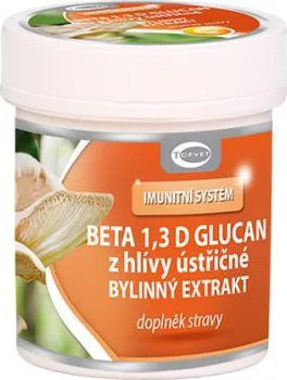 Topvet Beta 1,3 D gluckan z hlívy ústřičné 60 ks