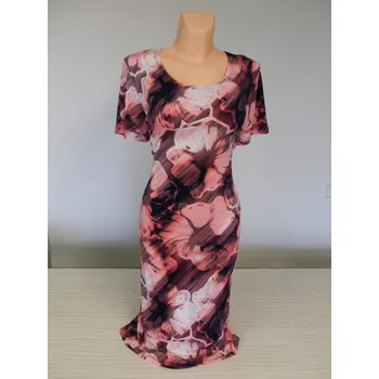 Dámské šaty Šaty SOLENKA, Barva Červená, Velikost XL46, Materiál 92% Pes 8% Spandex