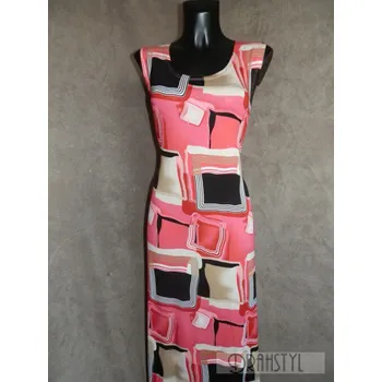 Dámské šaty Šaty MEGA, Barva Jako na obrázku, Velikost M 38 , Materiál 96% Viskoza 4% Lycra