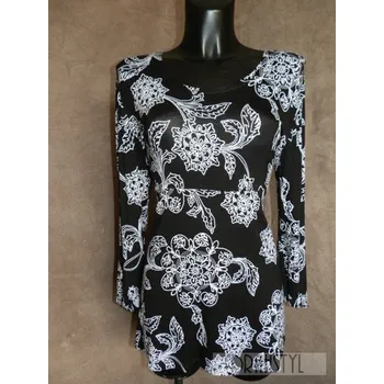 Dámská halenka Halenka ELIŠKO 42, Barva Černá, Velikost L 42 , Materiál 96% Viskoza 4% Lycra