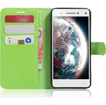 Pouzdro TVC WalletCase pro Lenovo Vibe S1 Lite / Lenovo S1 Lite Barva: Zelená