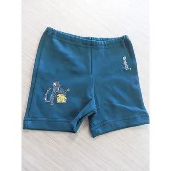 Chlapecké kraťasy Šortky 92/98, velikost 92, Barva petrolejová, Složení materiálu 98% bavlna 2% lykra