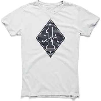 Pánské tričko Alpinestars Pánské bílé tričko DIGIT TEE Alpinestars krátké 1015-76021 20 - S