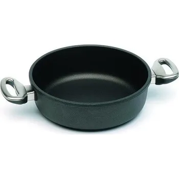 Hrnec EXCELENT ručně litá titan diamantový hrnec Harecker 24 cm/8 + víko ( 1424)