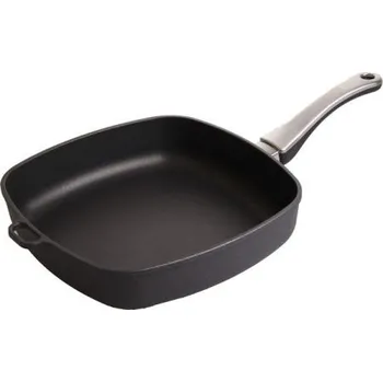 Pánev plasma titanová pánev s ručkou Harecker 28x28x7 + víko