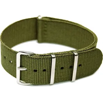 Řemínek na hodinky Řemínek k hodinkám NATO Strap - Olivová šíře 22 mm