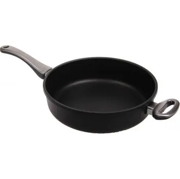 Pánev EXCELENT ručně litá titan diamantová pánev Harecker 28 cm G+S i INDUKCE +