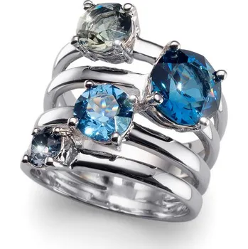 Prsten Oliver Weber Swarovski 41122 BLU 