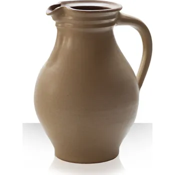 Pivní Dárky Natur keramický džbán na pivo béžový 6L