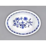 Český porcelán, a.s., Dubí Mísa zapékací oválná malá 6,1 cm, cibulák, Český porcelán