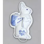 Český porcelán, a.s., Dubí Pečící forma Zajíc 0,7 l, cibulák, Český porcelán