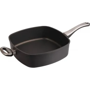 Pánev EXCELENT plasma titanová pánev Harecker 28x28x10 ucho ručka+ víko