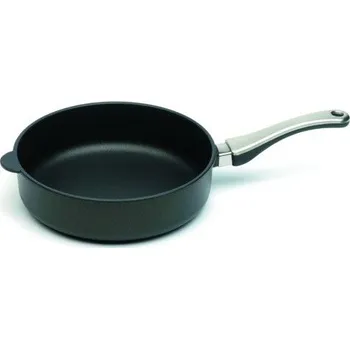 Pánev EXCELENT ručně litá titan diamantová pánev HARECKER 26cm hluboká i INDUKCE + (indukce + víko)