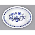 Český porcelán, a.s., Dubí Mísa zapékací oválná velká, 32,5 cm, cibulák, Český porcelán