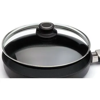 Poklice skleněné víko s termoventilem Harecker x-line 16 cm