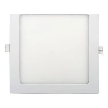 Bodové svítidlo LED podhledové svítidlo FLAT 24W čtverec, teplá bílá