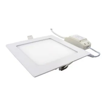 Bodové svítidlo LED podhledové svítidlo FLAT 12W čtverec, přírodní bílá