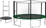 Aga Sport PRO Trampolína 400 cm Green