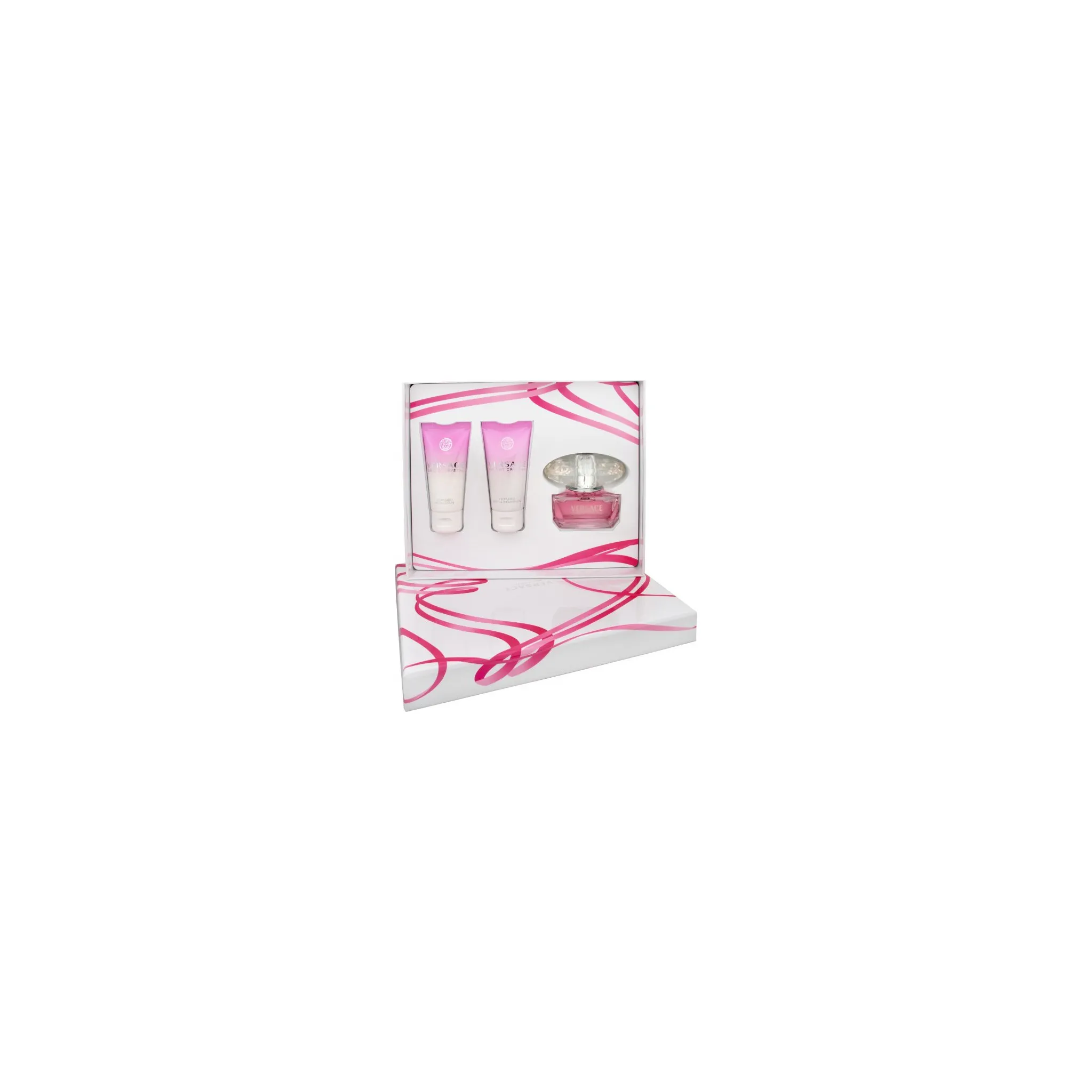 Fotografie 3 - Dámský parfém Versace Bright Crystal W EDT 50 ml + tělové mléko 50 ml + sprchový gel 50 ml