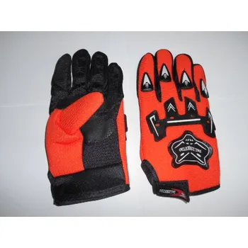 Chránič ruky pro motocykl Moto rukavice oranžové