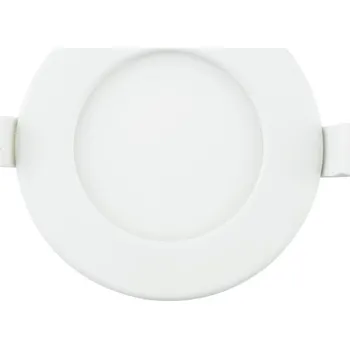 LED panel LED svítidlo do podhledu AIGOSTAR 6W kruh bílý rám