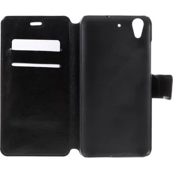 Pouzdro na mobilní telefon Pouzdro TVC Folio pro Huawei Y6 II / Honor 5a Barva: Černá