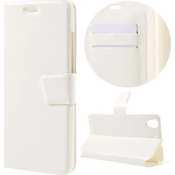 Pouzdro na mobilní telefon Pouzdro TVC Folio pro Huawei Y6 II / Honor 5a Barva: Bílá