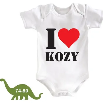 Kojenecké oblečení Kojenecké body I Love Kozy - 74-80
