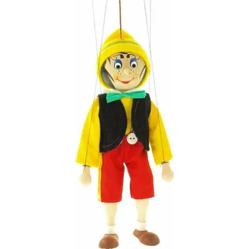 Výuková hračka Dřevěné velké loutky - Pinocchio