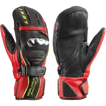 Leki Worldcup Racing Titanium S Mitten černé/červené/žluté