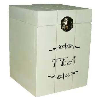 Čajová souprava Bílá krabička na čaj 1