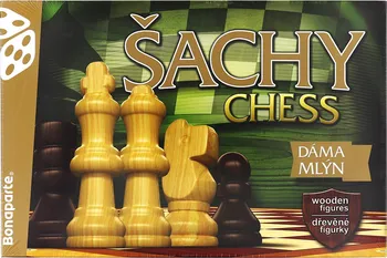 Desková hra Bonaparte Šachy, Dáma, Mlýn