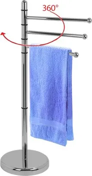 Držák na ručník Fortel Gyro stojan na ručníky do koupelny 92 cm
