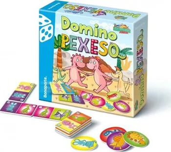 Domino Bonaparte Domino + Pexeso Prehistoric Junior