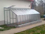 Skleník ke stěně Ekogarden M 33 ze skla - 2,5 m