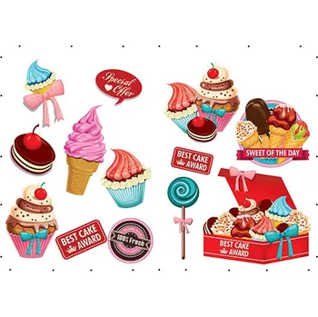 samolepka Samolepka Cupcakes SPN28WD