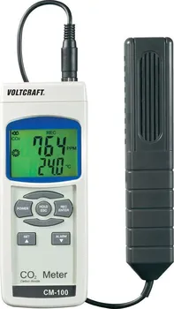 Bezpečnostní detektor Voltcraft cm-100 měřič oxidu uhličitého