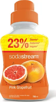 Sirup pro výrobník sody SodaStream pink grapefruit 750 ml