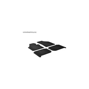 autokoberec Přesné gumové rohože VW Touran -- od roku výroby 2003- (4 dílná sada s fixací) SLEVA 5%