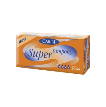 Menstruační tampony Carin Super menstruační tampony 16 ks