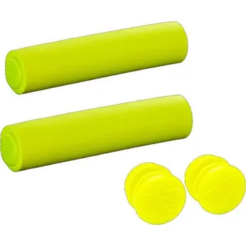 Komponent pro jízdní kolo SUPACAZ SILICONEZ SL Neon yellow pohodlné silikonové gripy