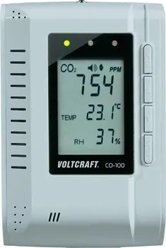 Bezpečnostní detektor Voltcraft CO-100 měřič kvality vzduchu 